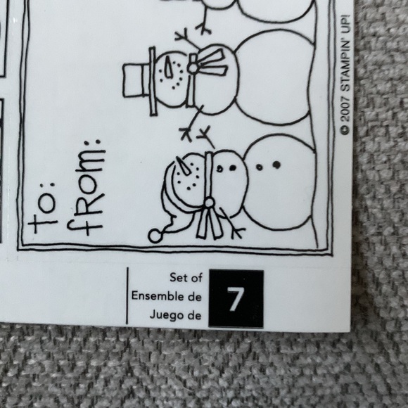 Tags for All stamp set - Picture 5 of 12